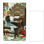 The Estey Phonorium Trade Card by Anonymous