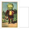 1st Premium Cabbage Head Trade Card by Anonymous