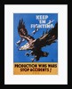 Keep 'Em Fighting Poster by Benton