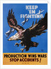 Keep 'Em Fighting Poster by Benton