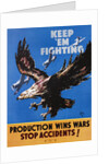 Keep 'Em Fighting Poster by Benton