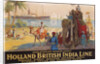 Holland British India Line Poster by E.V. Hove