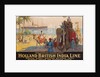 Holland British India Line Poster by E.V. Hove