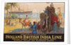 Holland British India Line Poster by E.V. Hove