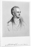 Portrait Engraving of Abbott Lawrence by Anonymous