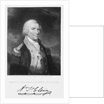 Portrait Engraving of Major General Arthur St. Clair by Anonymous