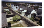 Houses Lining Empty Suburban Streets by Anonymous