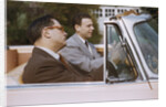 Businessmen Carpooling to Work in Convertible by Anonymous