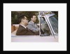 Businessmen Carpooling to Work in Convertible by Anonymous