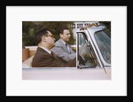 Businessmen Carpooling to Work in Convertible by Anonymous