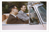 Businessmen Carpooling to Work in Convertible by Anonymous
