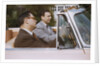 Businessmen Carpooling to Work in Convertible by Anonymous