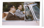 Businessmen Carpooling to Work in Convertible by Anonymous