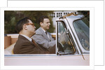 Businessmen Carpooling to Work in Convertible by Anonymous