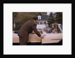 Businessman Dropping Off Carpooler by Anonymous