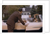 Businessman Dropping Off Carpooler by Anonymous