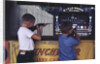 Children Firing Air Rifles at Fair Booth by Anonymous