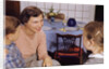 Mother Talking with Children Before Dinner by Anonymous