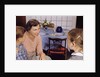 Mother Talking with Children Before Dinner by Anonymous