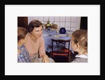 Mother Talking with Children Before Dinner by Anonymous
