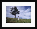 Boy Running Down Hill by Anonymous