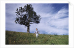Boy Running Down Hill by Anonymous