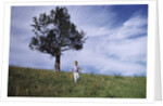 Boy Running Down Hill by Anonymous
