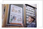 Boy Standing by Dental Poster by Anonymous
