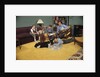 Family Sitting Around Living Room by Anonymous
