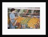 Woman Shopping at Grocery Store by Anonymous