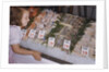 Girl Looking at Seafood Display by Anonymous