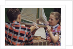 Children Cleaning a Model Ship by Anonymous