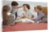 Children Serving Mother Breakfast in Bed by Anonymous