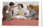 Children Serving Mother Breakfast in Bed by Anonymous