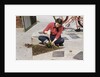 Woman Gardening by Anonymous