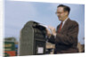 Man Mailing a Letter by Anonymous