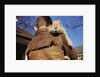 Boy Carrying Rabbit by Anonymous