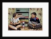 Children Playing with Tinkertoys (TM) by Anonymous
