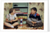 Children Playing with Tinkertoys (TM) by Anonymous