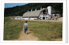 Boy Walking Towards a Barn by Anonymous