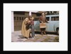 Mother and Son Saying Goodbye by Anonymous