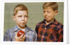 Boy Eying His Brother's Apple by Anonymous