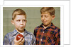Boy Eying His Brother's Apple by Anonymous
