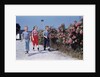 Children Walking Along Gravel Road by Anonymous