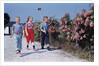 Children Walking Along Gravel Road by Anonymous
