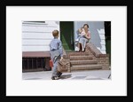 Boy Returning from School by Anonymous