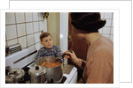 Boy Waiting for a Hot Dog by Anonymous