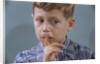 Child Asking for Silence by Anonymous