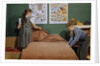 Children Making a Bed by Anonymous