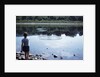 Boy Skipping Rocks by Anonymous